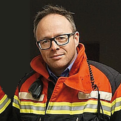 Oliver Gross, Kommandant Feuerwehr Wettingen, Referent WorldWideWettige